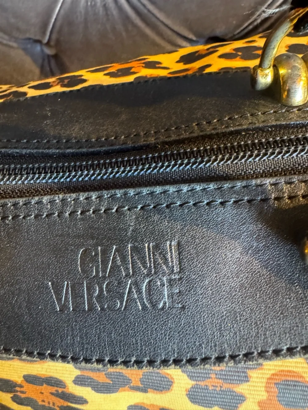 Versace Baroque Boston Bag